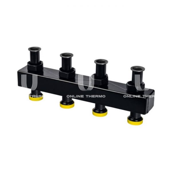 Модульный распределительный коллектор Stout SDG-0017-004023 DN25, до 70 кВт, конструкционная сталь, с термоизоляцией