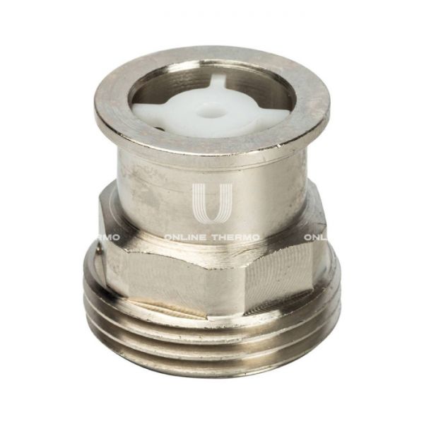 Прямое разъемное соединение "американка" Stout SDG-0019-010020, с плоским уплотнением, 3/4", никелированное