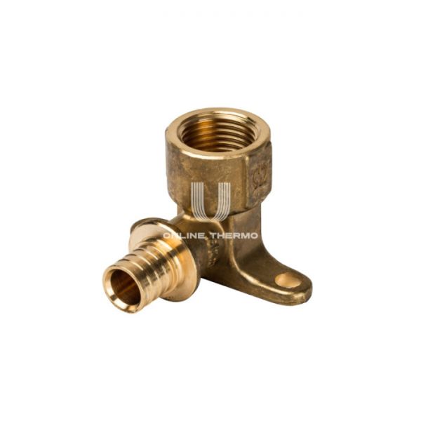 Угольник Stout настенный с креплением 16xRp 1/2", аксиальный