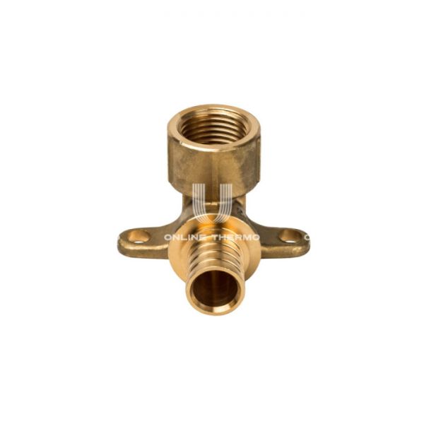 Угольник Stout настенный с креплением 20xRp 1/2", аксиальный