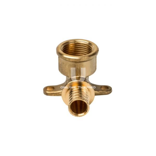 Угольник Stout настенный с креплением 20xRp 3/4", аксиальный