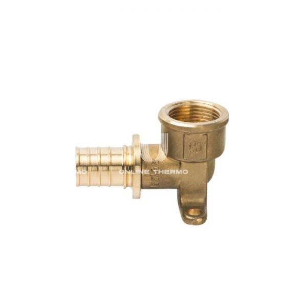 Угольник Stout настенный с креплением 25xRp 3/4", аксиальный