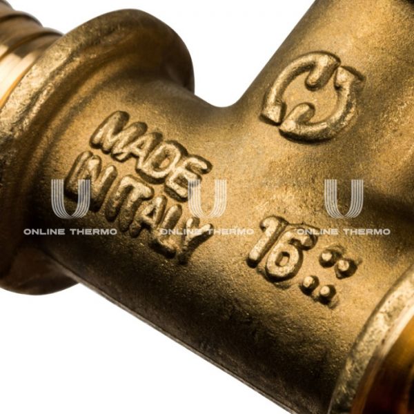 Тройник Stout равнопроходный 16x16x16, аксиальный