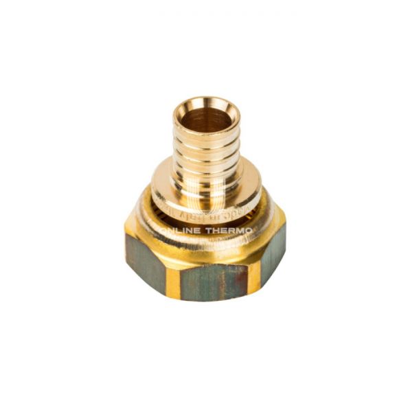 Переходник Stout с накидной гайкой 16xG 3/4", аксиальный