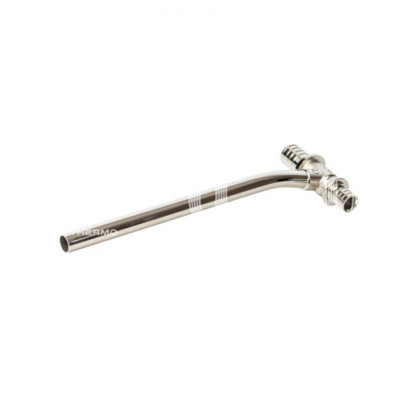 Трубка для подключения радиатора Stout, Т-образная 20/15/25, аксиальная