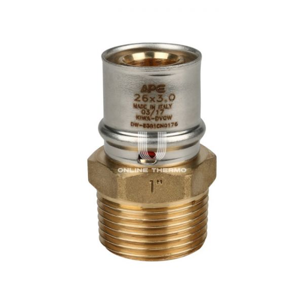 Муфта с наружной резьбой Stout SFP-0001-000126 1"х26, пресс-фитинг