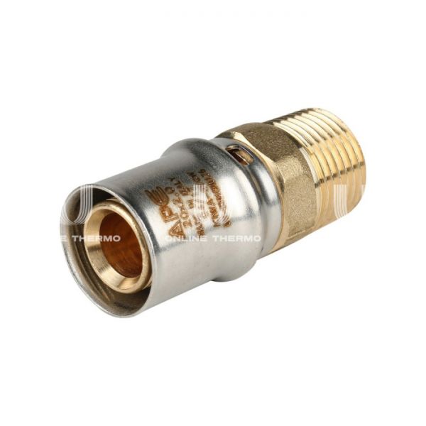 Муфта с наружной резьбой Stout SFP-0001-001220 1/2"х20, пресс-фитинг