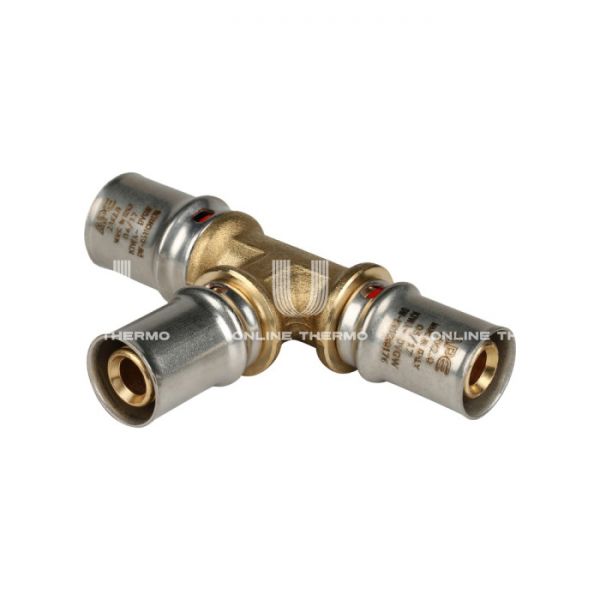 Тройник переходной Stout SFP-0005-201616, 20х16х16 мм, пресс-фитинг