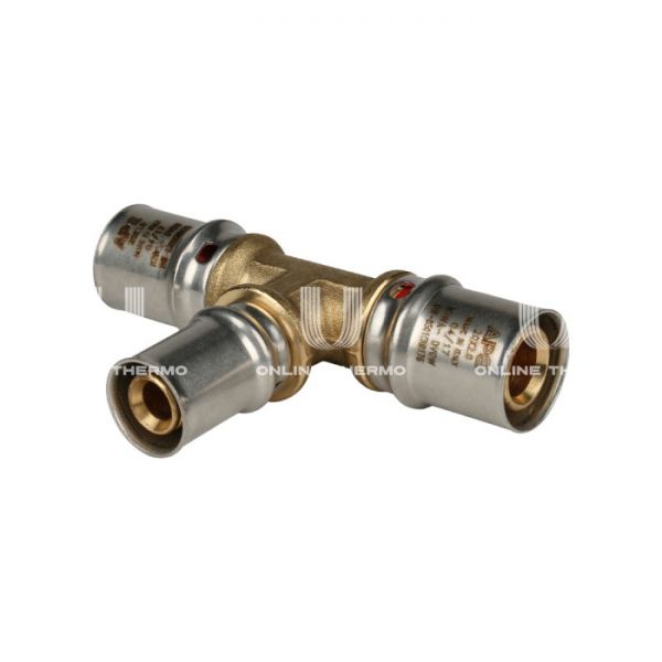 Тройник переходной Stout SFP-0005-201620, 20х16х20 мм, пресс-фитинг