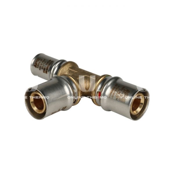 Тройник переходной Stout SFP-0005-202016, 20х20х16 мм, пресс-фитинг