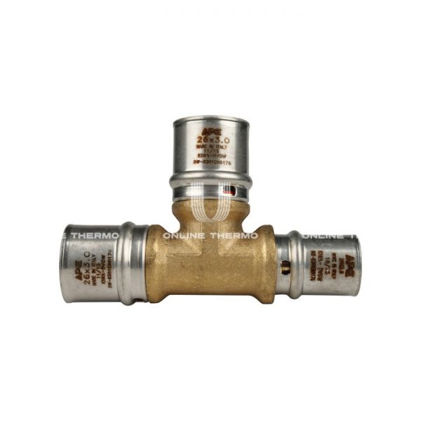 Тройник переходной Stout SFP-0005-262620, 26х26х20 мм, пресс-фитинг