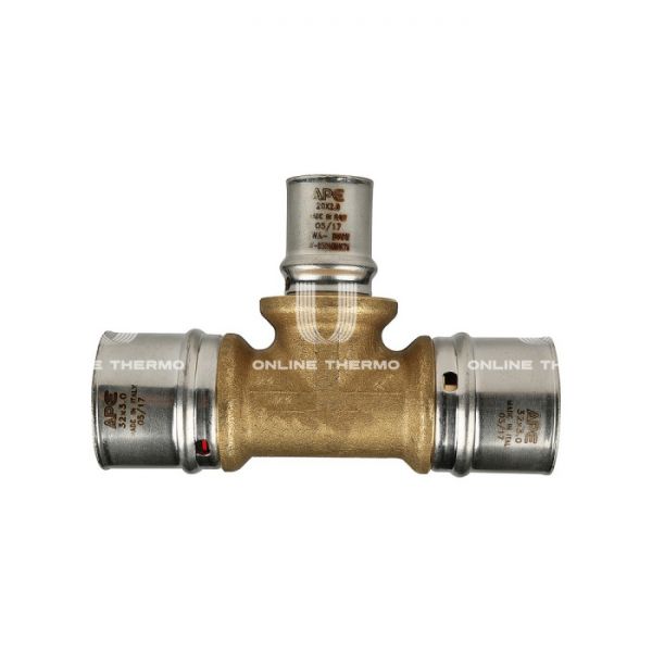 Тройник переходной Stout SFP-0005-322032, 32х20х32 мм, пресс-фитинг