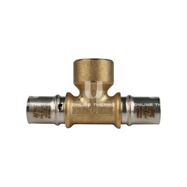 Тройник с внутренней резьбой Stout SFP-0007-003420 20х3/4"х20, пресс-фитинг