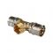 Тройник с наружной резьбой Stout SFP-0008-263426 26х3/4"х26, пресс-фитинг