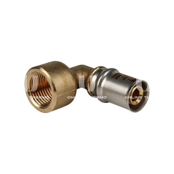 Угольник (угол) с внутренней резьбой Stout SFP-0010-001216 1/2"х16, пресс-фитинг