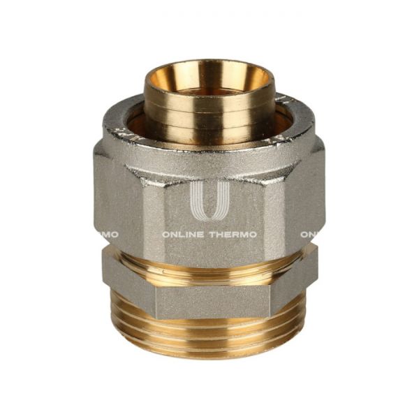 Муфта с наружной резьбой Stout SFS-0001-011432 1 1/4"х32, никелированная, компрессионная