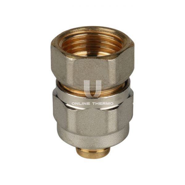 Муфта с внутренней резьбой Stout SFS-0002-001216 1/2"х16, никелированная, компрессионная