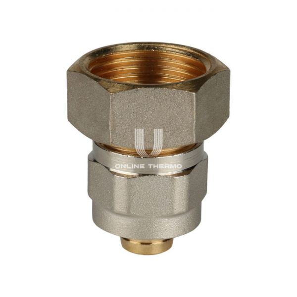 Муфта с внутренней резьбой Stout SFS-0002-003416 3/4"х16, никелированная, компрессионная