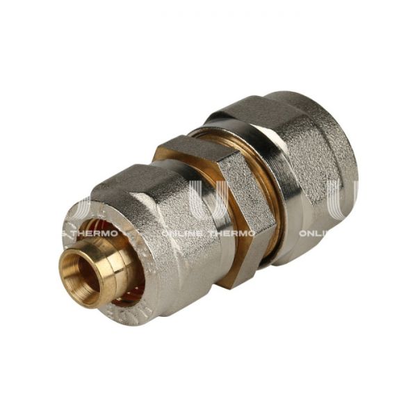 Муфта соединительная переходная Stout SFS-0004-002016, 20x16 мм, никелированная, компрессионная