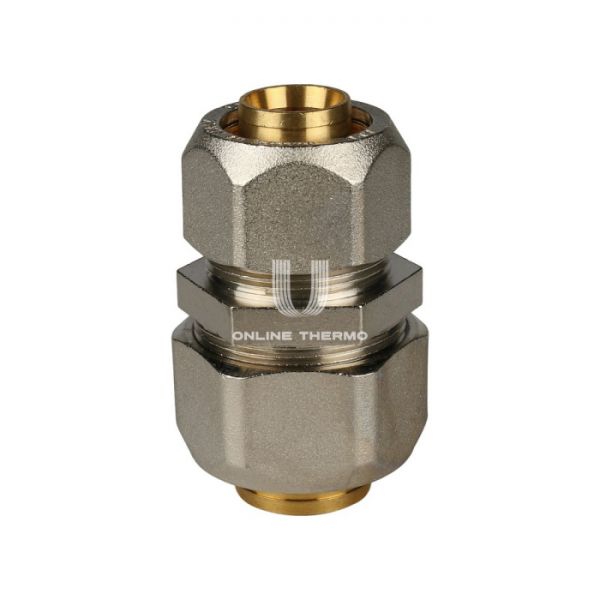 Муфта соединительная переходная Stout SFS-0004-003226, 32x26 мм, никелированная, компрессионная