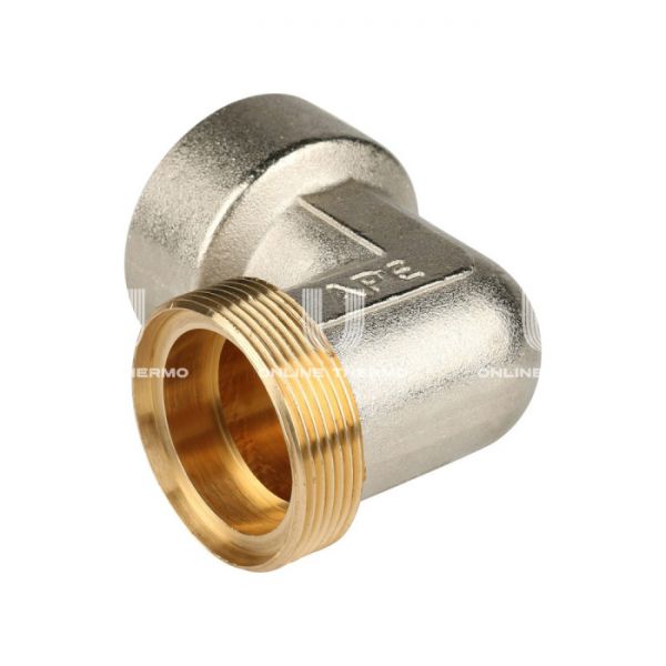 Угольник (угол) с внутренней резьбой Stout SFS-0007-000132 1"x32, никелированный, компрессионный