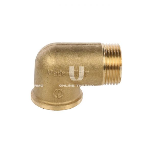 Угольник равносторонний с внутренней и наружной резьбой Stout НВ 1/2"