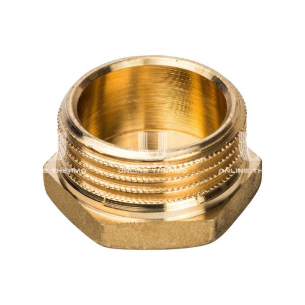 Заглушка с наружной резьбой Stout НР 1"