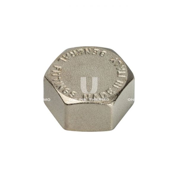 Заглушка с внутренней резьбой Stout ВР никелированная 3/8"