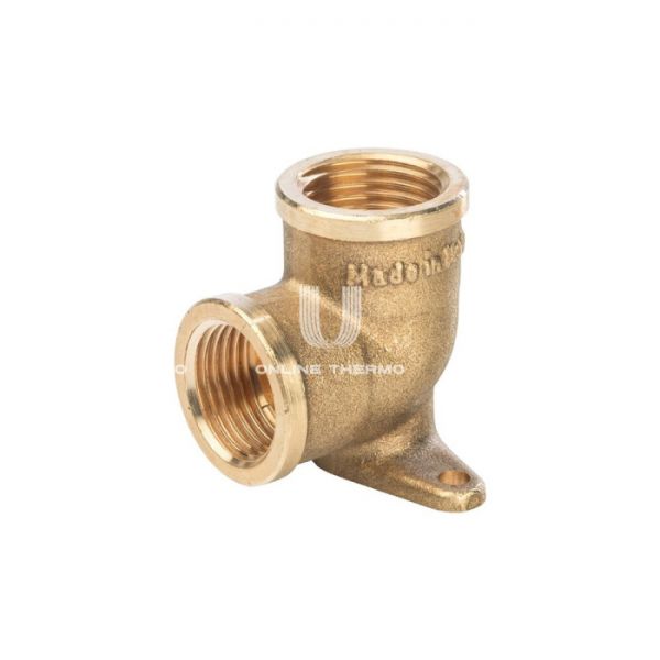 Угольник равносторонний с внутренней резьбой Stout с креплением ВР 1/2"