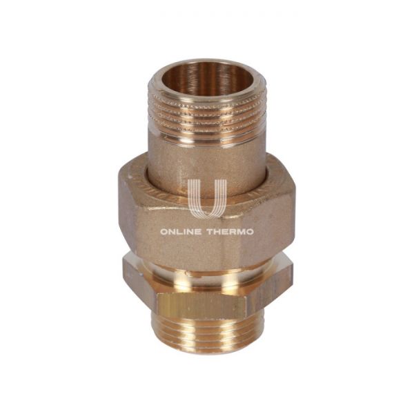 Прямое разъемное соединение "американка" Stout SFT-0051-000034, НР 3/4", с уплотнением o-ring