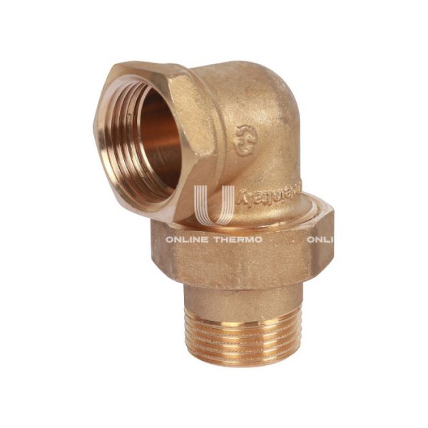 Угловое разъемное соединение "американка" Stout SFT-0058-000001, ВР 1", с уплотнением o-ring