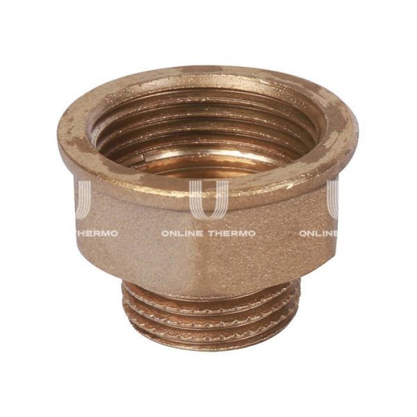 Переходник с внутренней и наружной резьбой Stout ВН 1/2"×3/4"