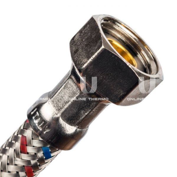 STOUT SHF-0015-181010  Гибкая подводка для воды  M 10 (18мм) х ВР 3/8,  длина 400 мм