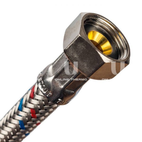 STOUT SHF-0035-351010  Гибкая подводка для воды  M 10 (35мм) х ВР 3/8,  длина 400 мм