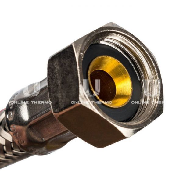 STOUT SHF-0036-351010  Гибкая подводка для воды  M 10 (35мм) х ВР 3/8,  длина 500 мм