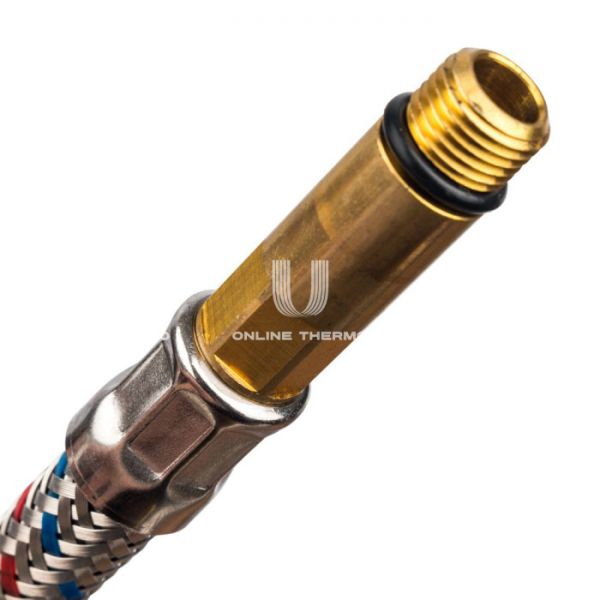 STOUT SHF-0046-351015  Гибкая подводка для воды  M 10 (35мм) х ВР 1/2,  длина 500 мм