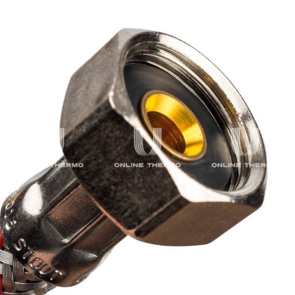 STOUT SHF-0046-351015  Гибкая подводка для воды  M 10 (35мм) х ВР 1/2,  длина 500 мм