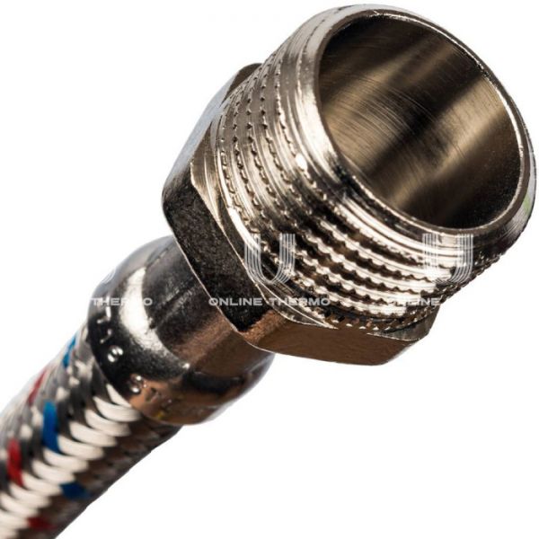 STOUT SHF-0085-081515  Гибкая подводка для воды  НР 1/2 х ВР 1/2,  длина 400 мм