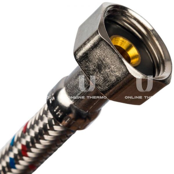 STOUT SHF-0085-081515  Гибкая подводка для воды  НР 1/2 х ВР 1/2,  длина 400 мм