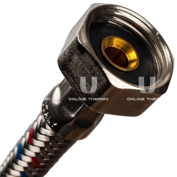 STOUT SHF-0088-081515  Гибкая подводка для воды  НР 1/2 х ВР 1/2,  длина 800 мм