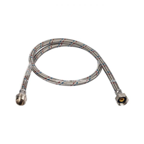 STOUT SHF-0089-081515  Гибкая подводка для воды  НР 1/2 х ВР 1/2,  длина 1000 мм