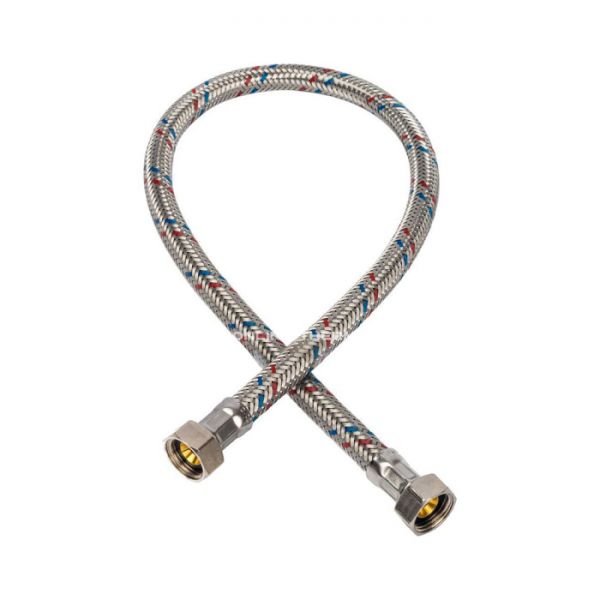 STOUT SHF-0096-081010  Гибкая подводка для воды  ВР 3/8 х ВР 3/8,  длина 600 мм