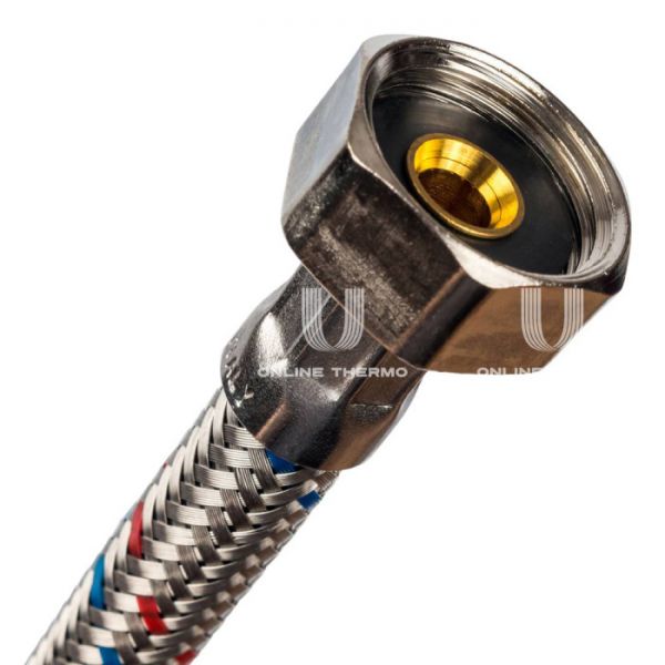 STOUT SHF-0116-081515  Гибкая подводка для воды  ВР 1/2 х ВР 1/2,  длина 500 мм