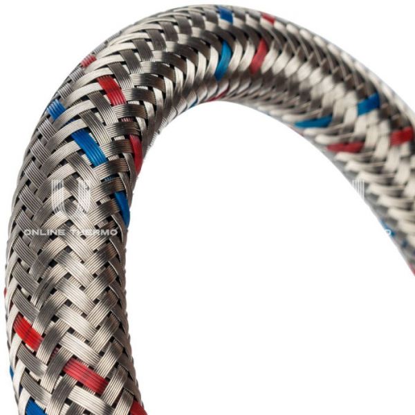 STOUT SHF-0116-081515  Гибкая подводка для воды  ВР 1/2 х ВР 1/2,  длина 500 мм