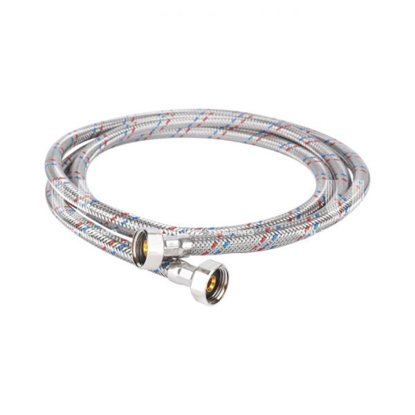 Гибкая подводка для воды Stout SHF-0122-081515 1/2" ВР, длина 2000 мм