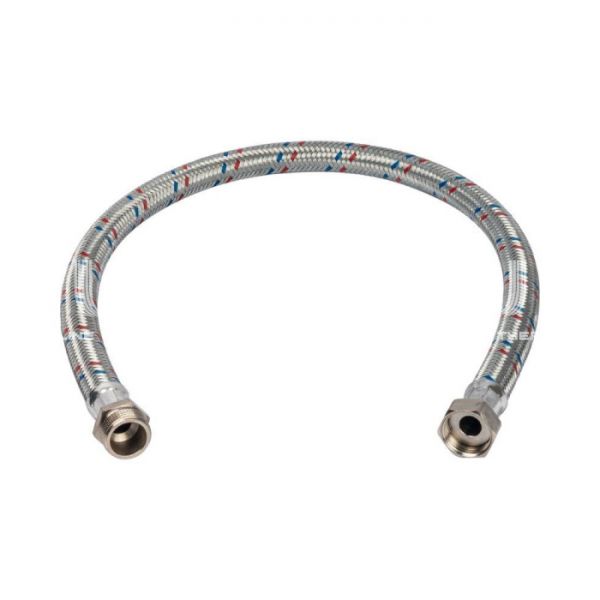 STOUT SHF-0127-181515  Гибкая подводка для воды  НР 1 х ВР 1,  длина 1000 мм