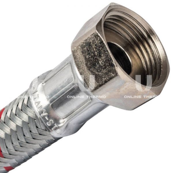 STOUT SHF-0127-181515  Гибкая подводка для воды  НР 1 х ВР 1,  длина 1000 мм