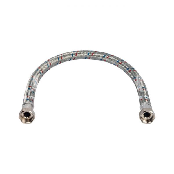 STOUT SHF-0146-182525  Гибкая подводка для воды  ВР 1 х ВР 1,  длина 800 мм