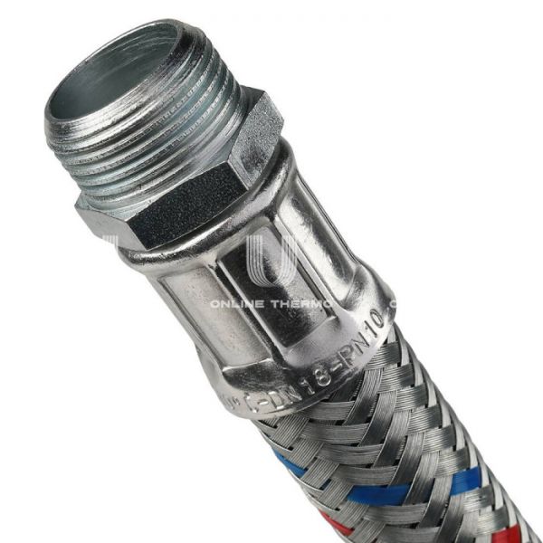 STOUT SHF-0203-182020 Гибкая подводка для воды  НР 3/4 х ВР 3/4,  длина 300 мм