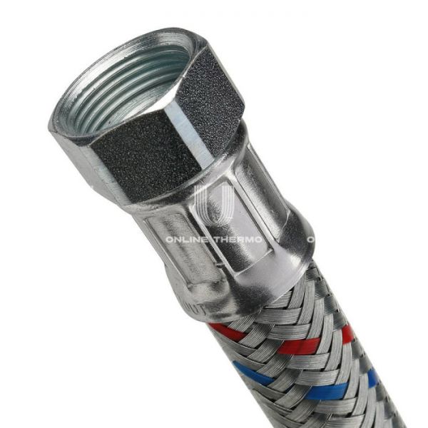 STOUT SHF-0205-182020 Гибкая подводка для воды  НР 3/4 х ВР 3/4,  длина 500 мм